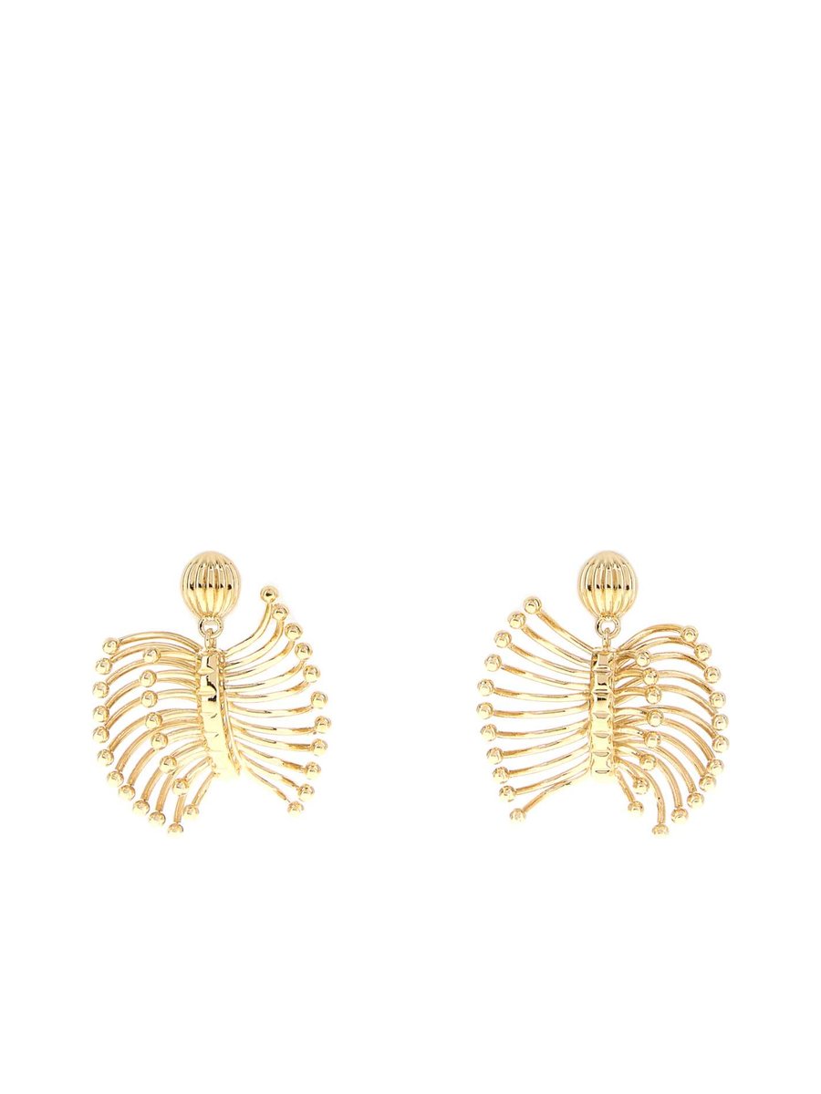 Miu Miu Fashion Jewelry in Gold Brass