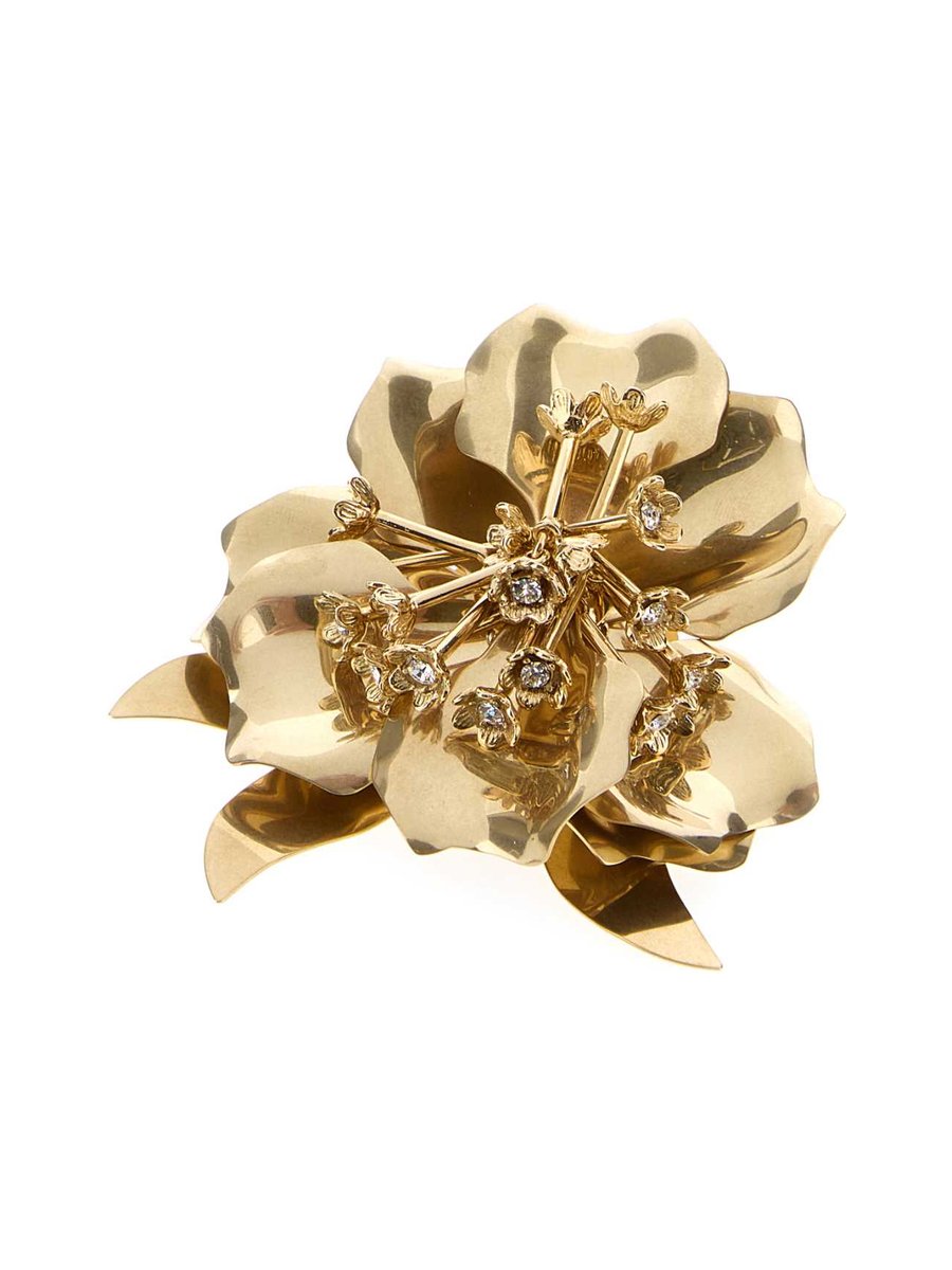 Miu Miu Fashion Jewelry in Gold Brass