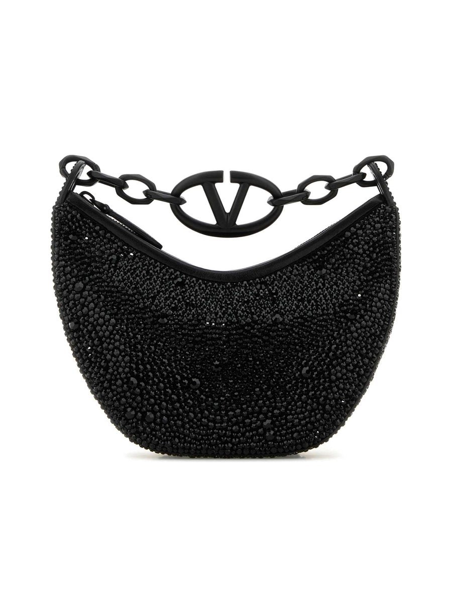Valentino VLogo Moon Mini Hobo Bag