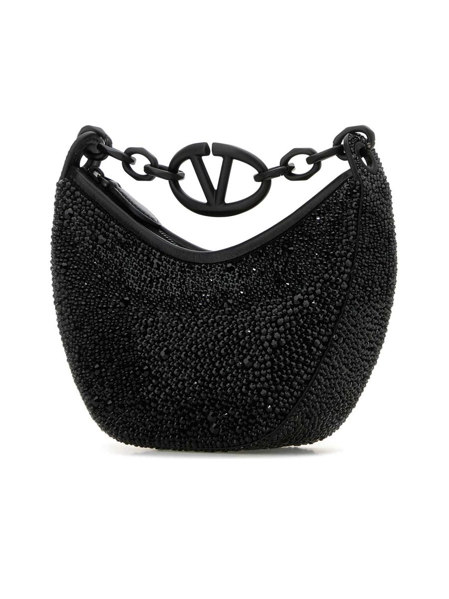 Valentino VLogo Moon Mini Hobo Bag