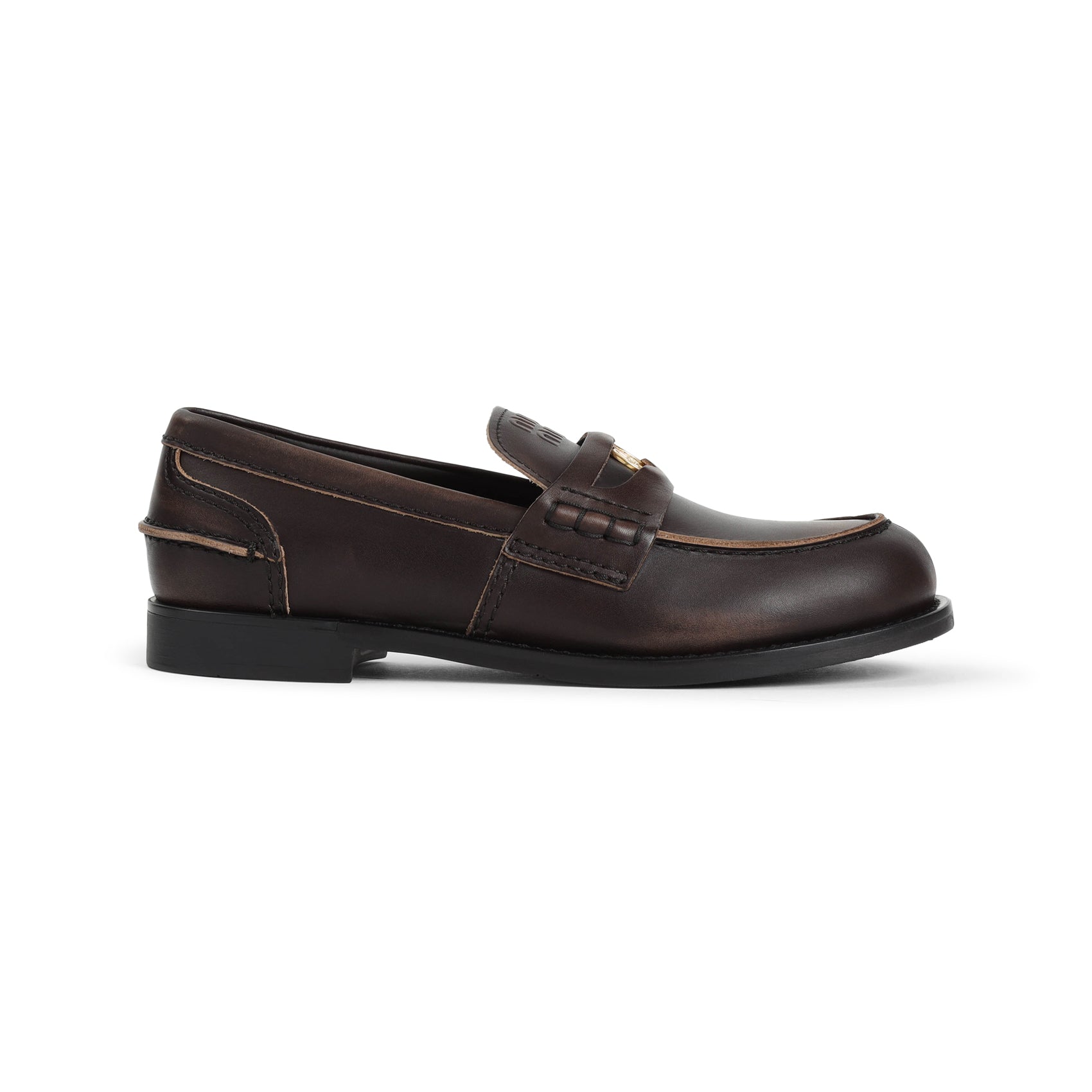 Miu Miu Loafers - Brown | 60b72761f0ba6d60839769dfe8663809c3b083c5