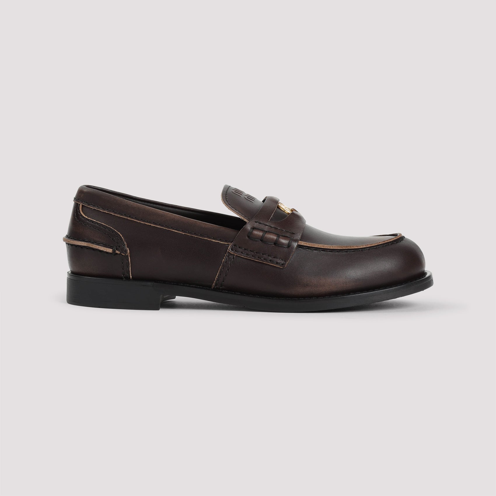 Miu Miu Loafers - Brown | 8e96c377f0cc598a14fa806def7468ed804e0b5e