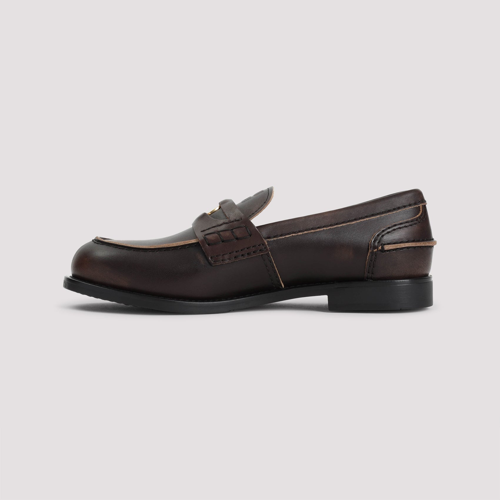 Miu Miu Loafers - Brown | c5736788265b79336f115f8011ad9fc367490b34
