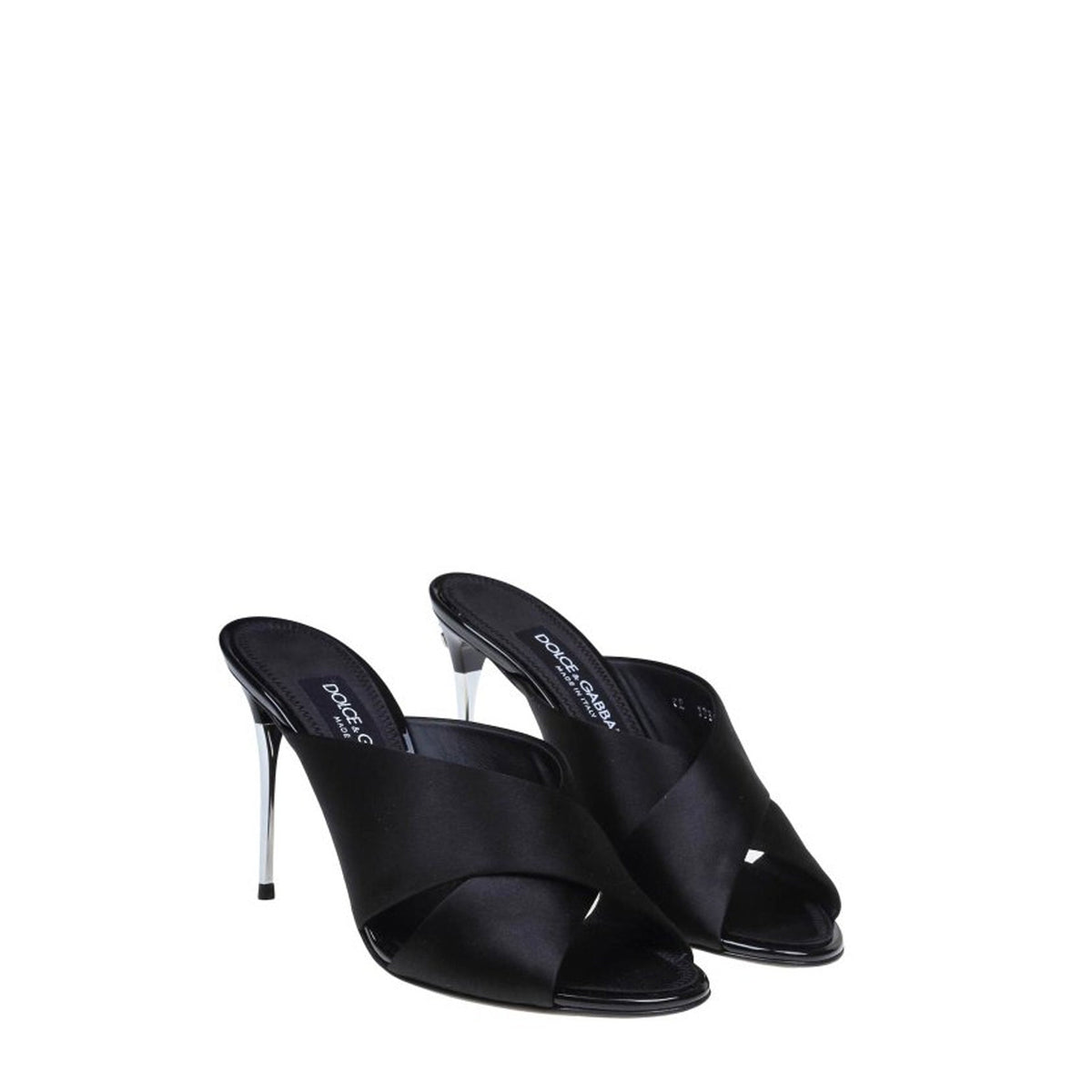 Dolce & Gabbana Keira Satin Sandals