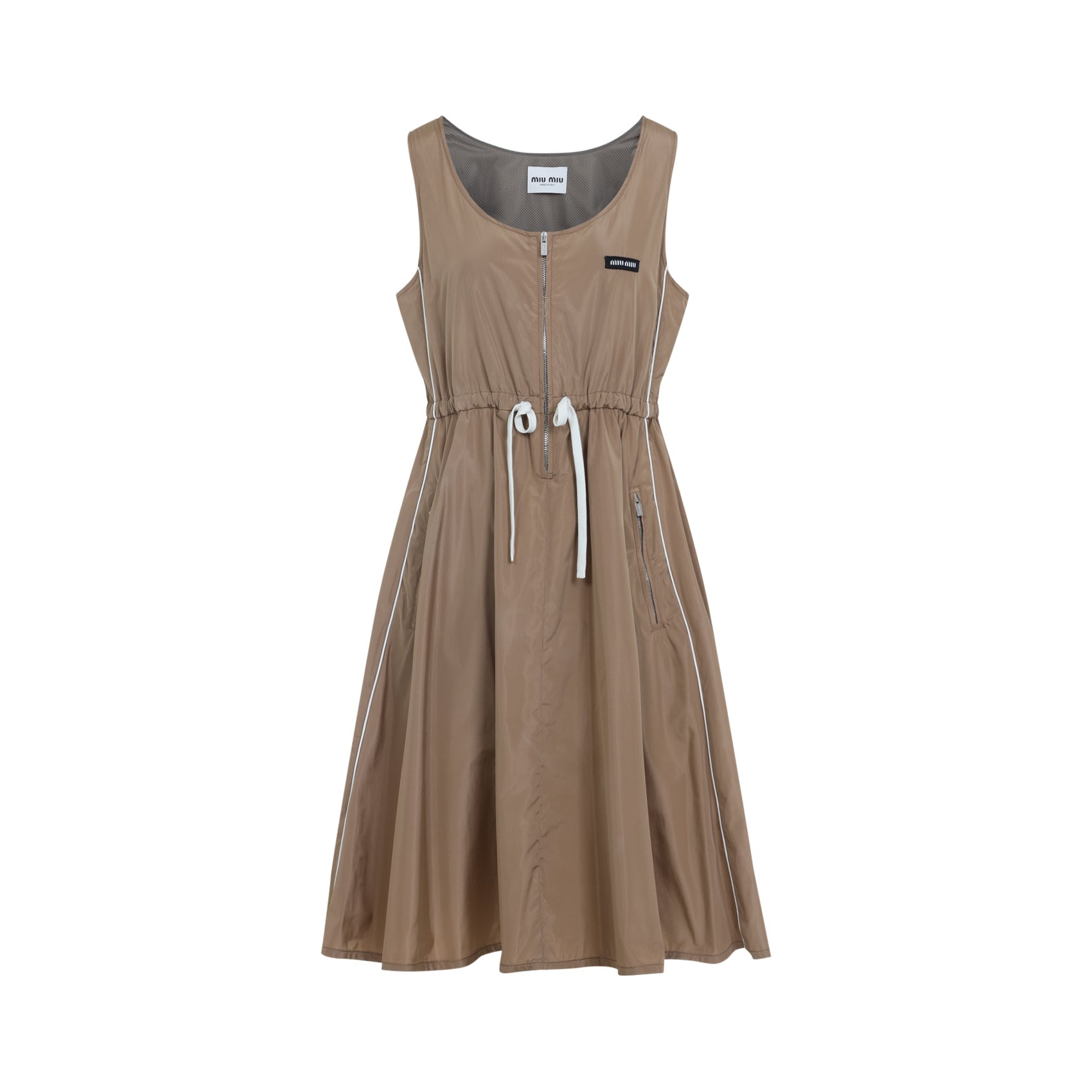 Miu Miu Mini dresses - Nude & Neutrals | 9de8eccca234a6d59afa0809ad146c06f694e1fe