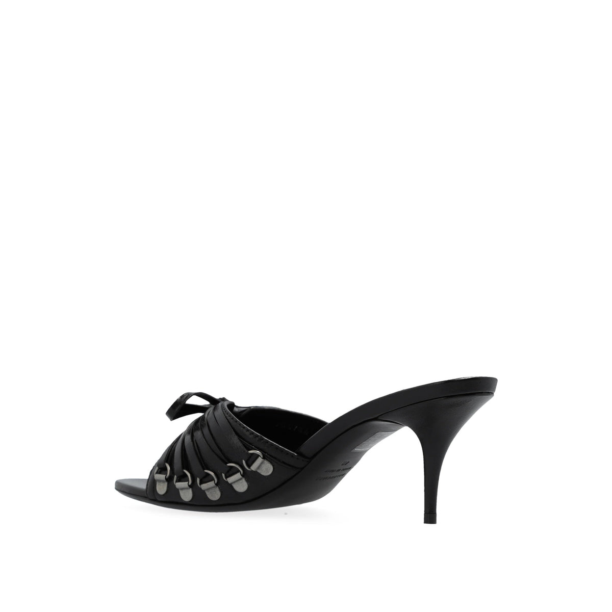 Balenciaga Cagole 70 Leather Sandals