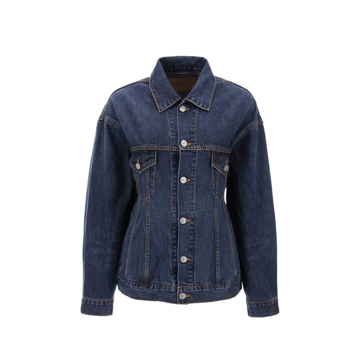 Balenciaga 'Hourglass' Denim Jacket