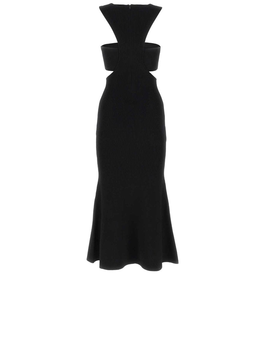 Alexander McQueen Dress in Black Viscose Blend