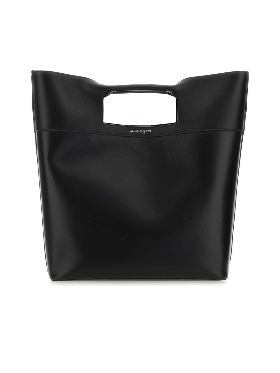 Alexander McQueen The Square Bow Small Tote Bag
