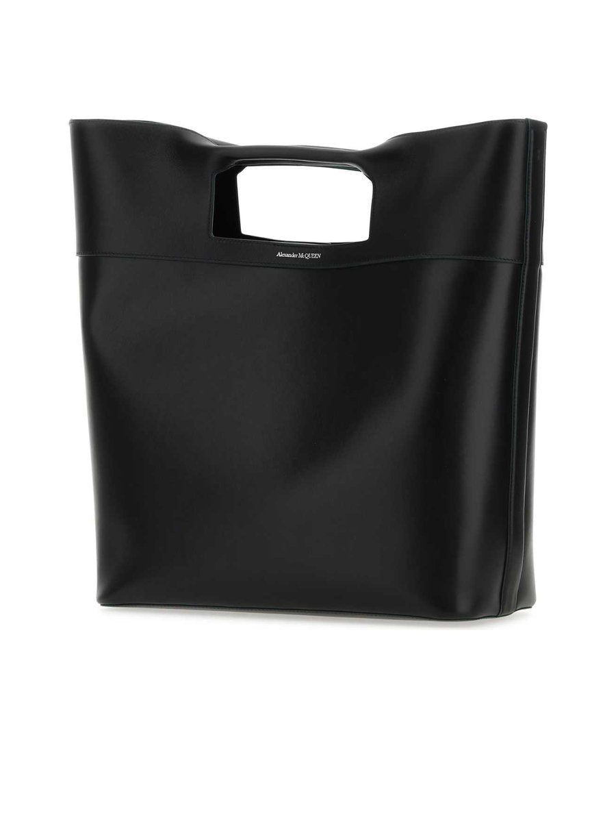 Alexander McQueen The Square Bow Small Tote Bag