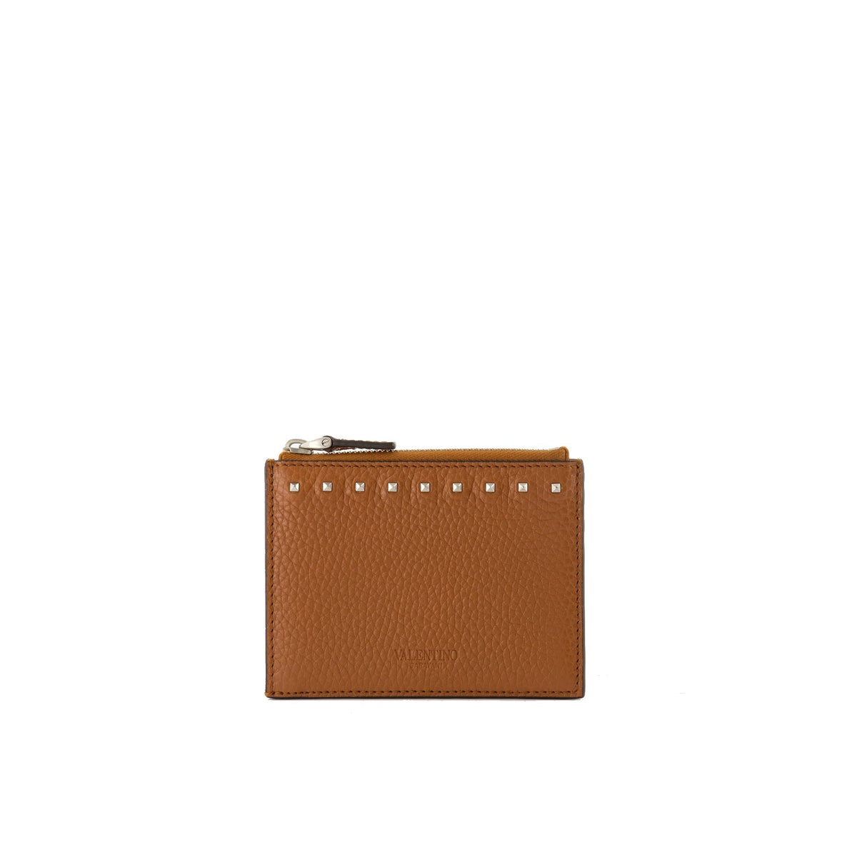Valentino Garavani Rockstud Leather Card Holder