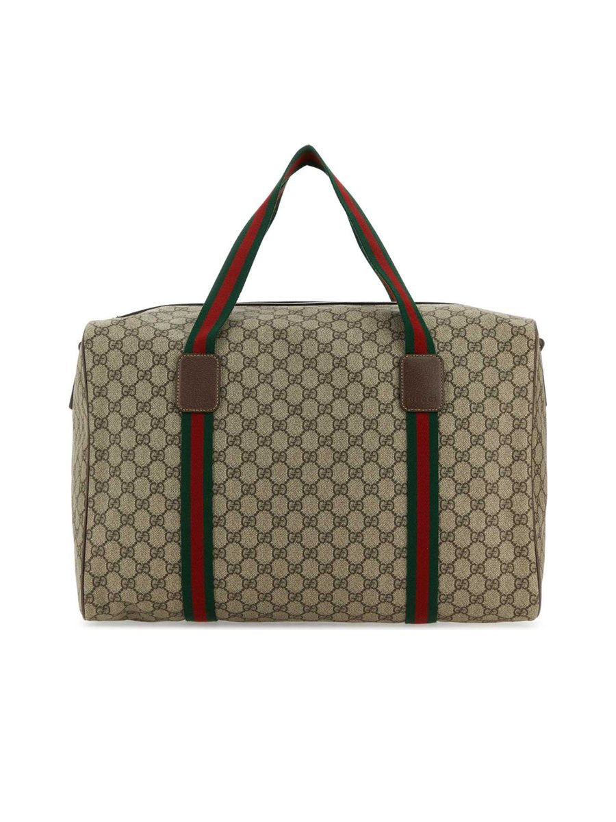 Gucci GG Supreme Fabric Duffle Bag