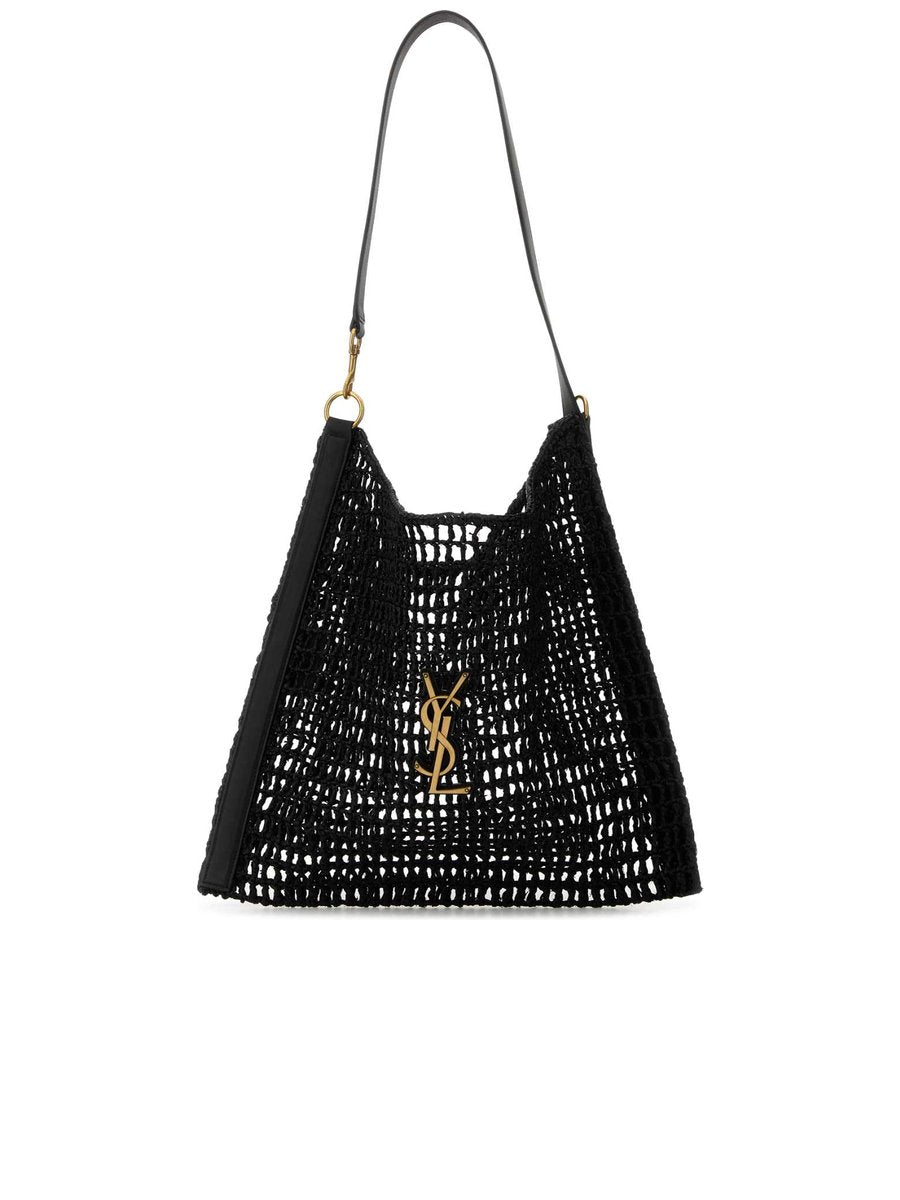 Saint Laurent Raffia Tote Bag
