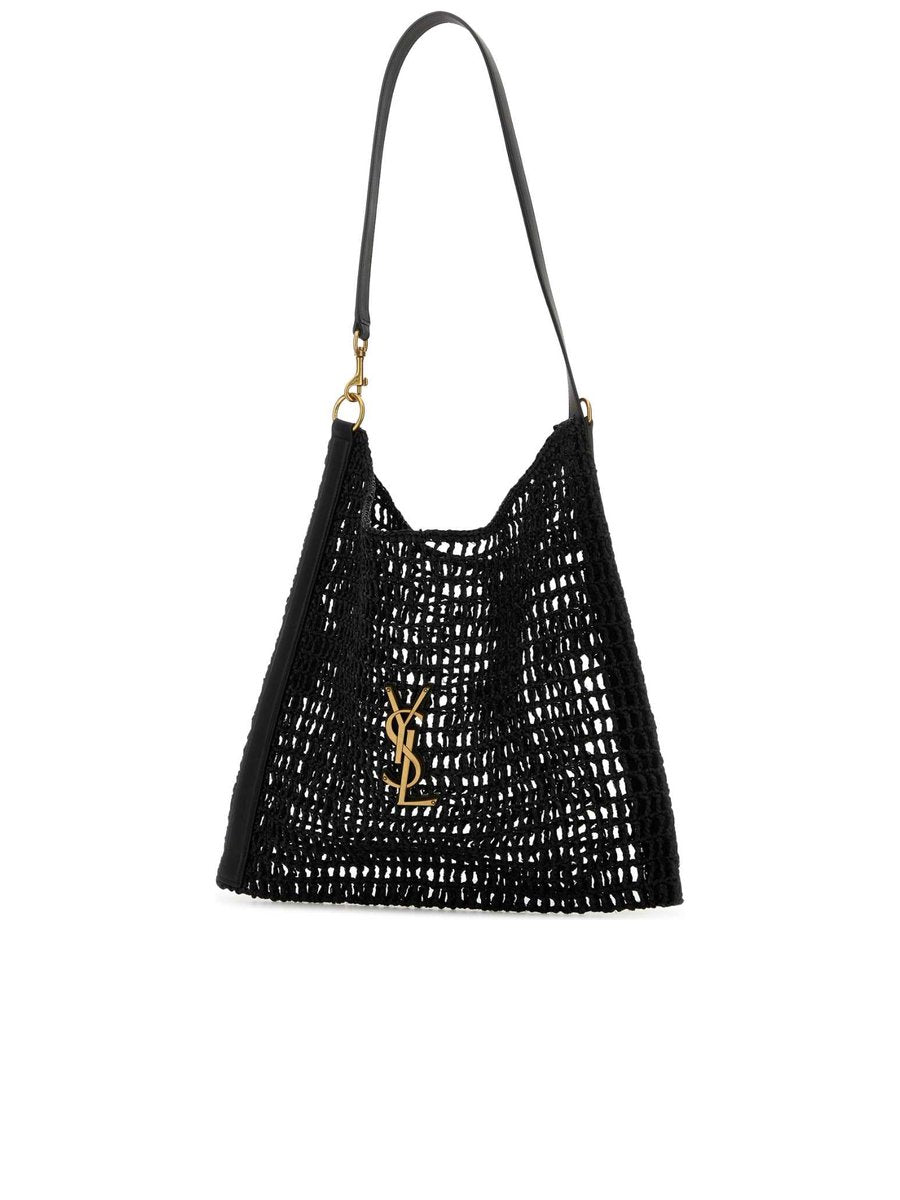 Saint Laurent Raffia Tote Bag