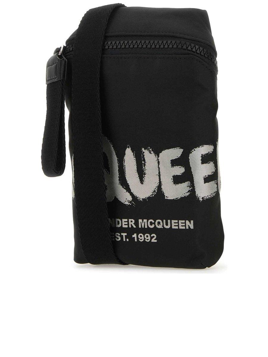 Alexander McQueen Graffiti Phone Pouch