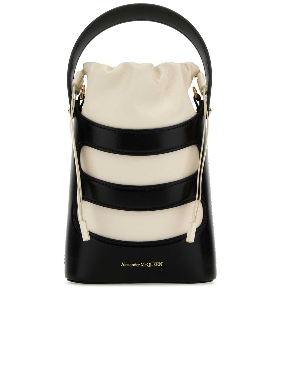 Alexander McQueen The Rise Mini Bucket Bag