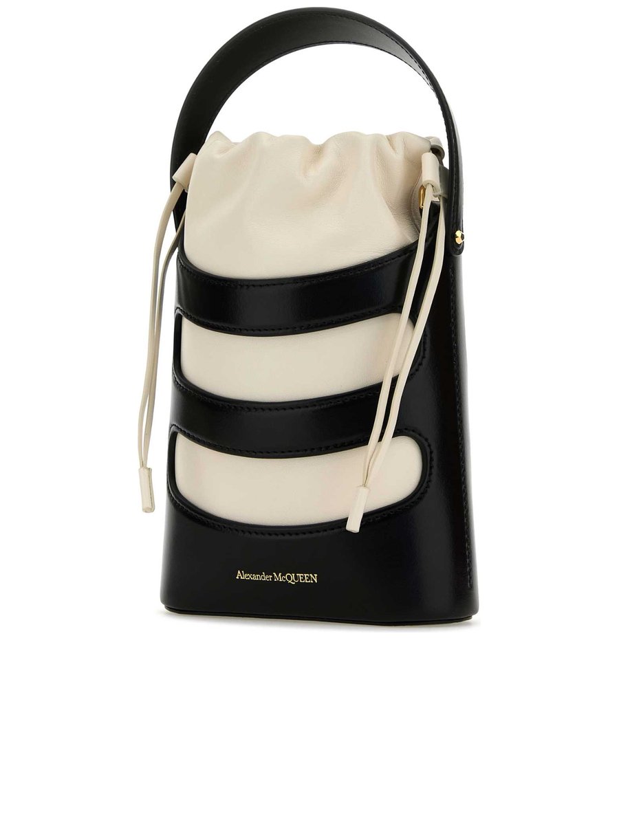 Alexander McQueen The Rise Mini Bucket Bag