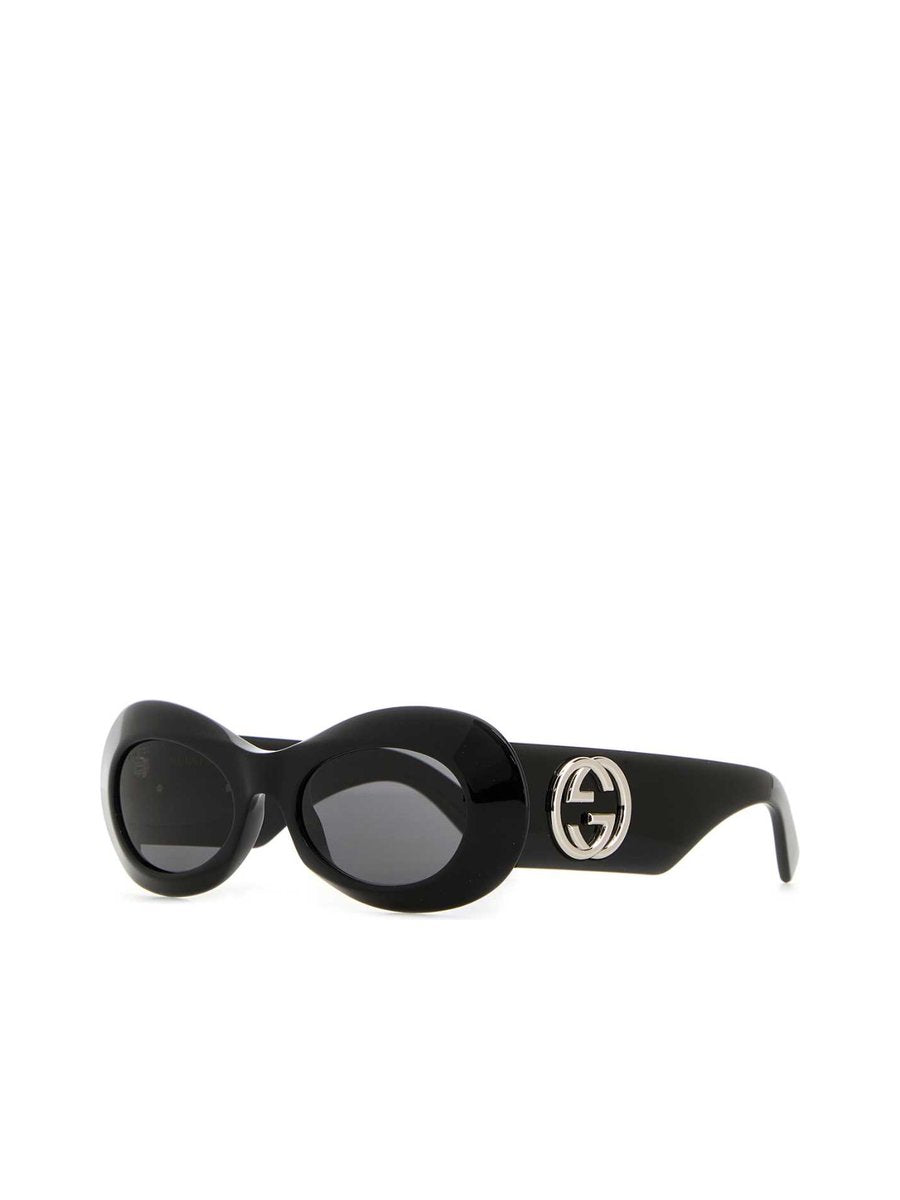 Gucci GG Sunglasses in Black Acetate
