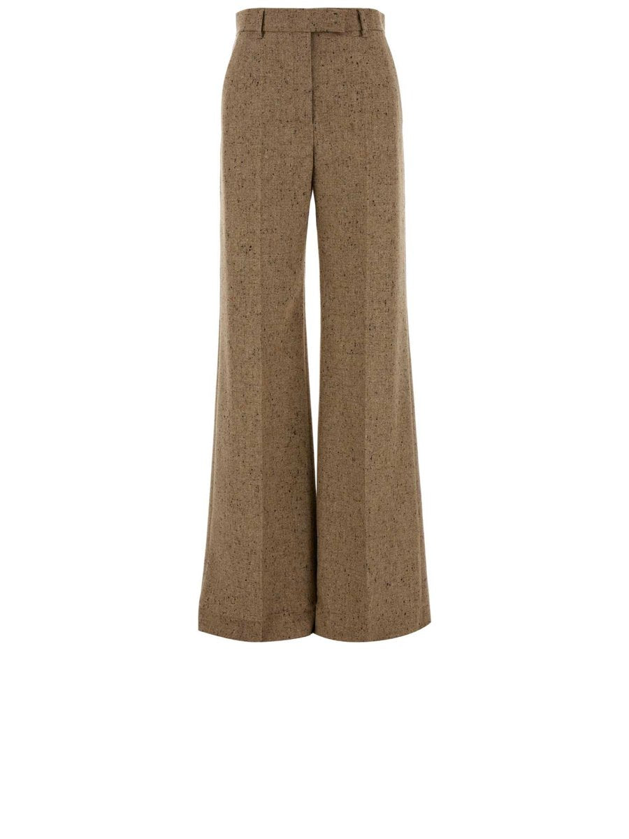 Valentino Pants in Beige Virgin Wool