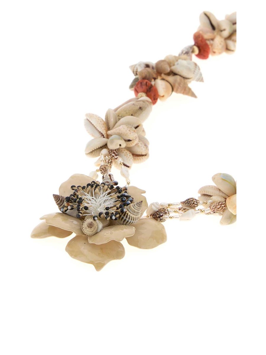 Valentino Necklace in Multicoloured Shells