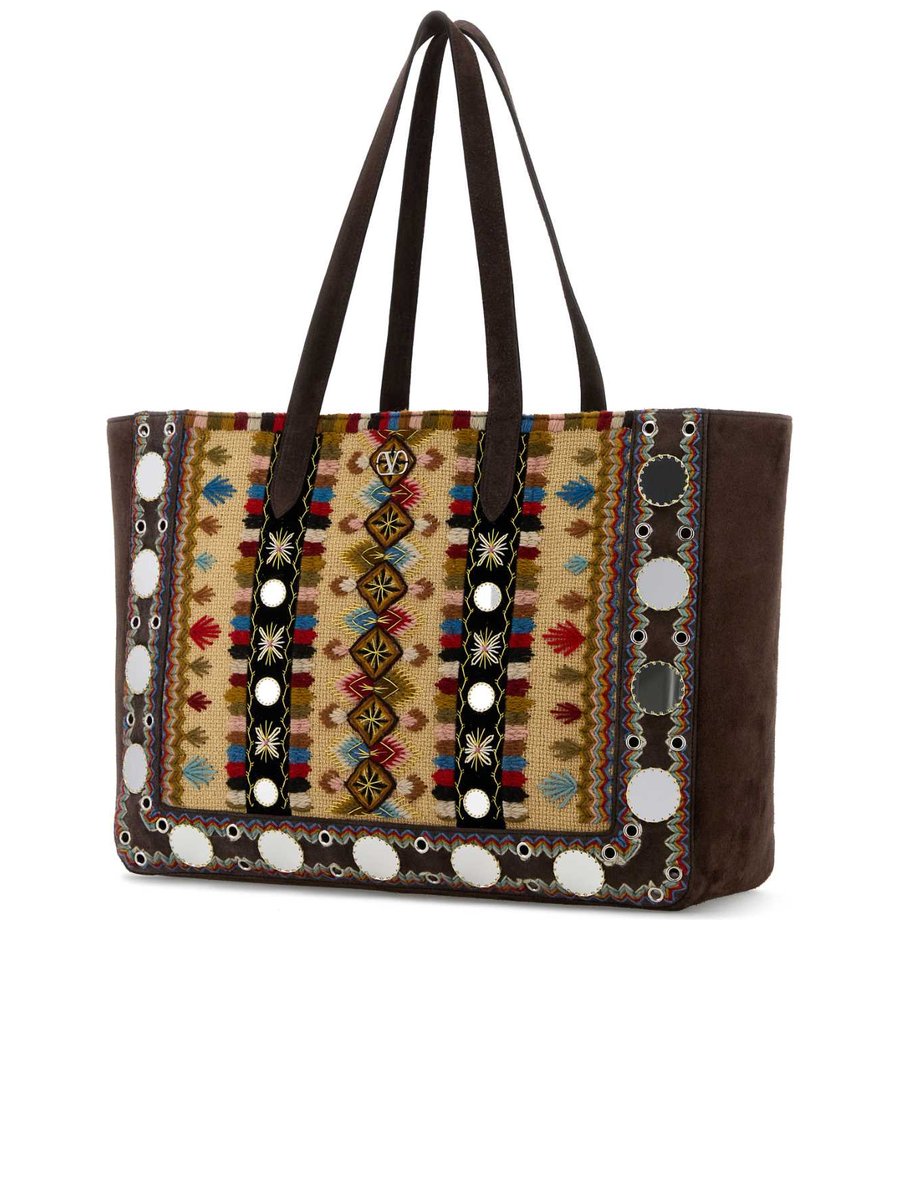 Valentino Nellcôte Large Shopping Bag