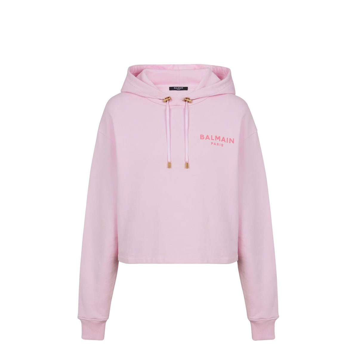 Balmain Flocked Paris Sweatshirt