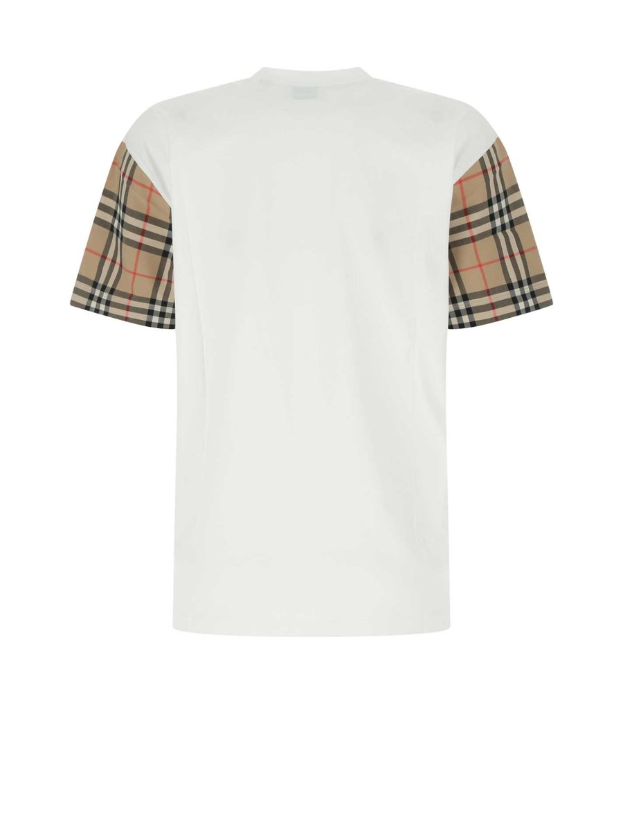Burberry T-Shirt in White Cotton