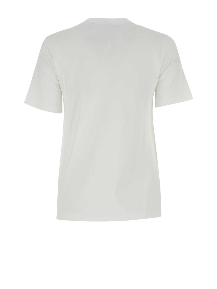Burberry T-Shirt in White Cotton