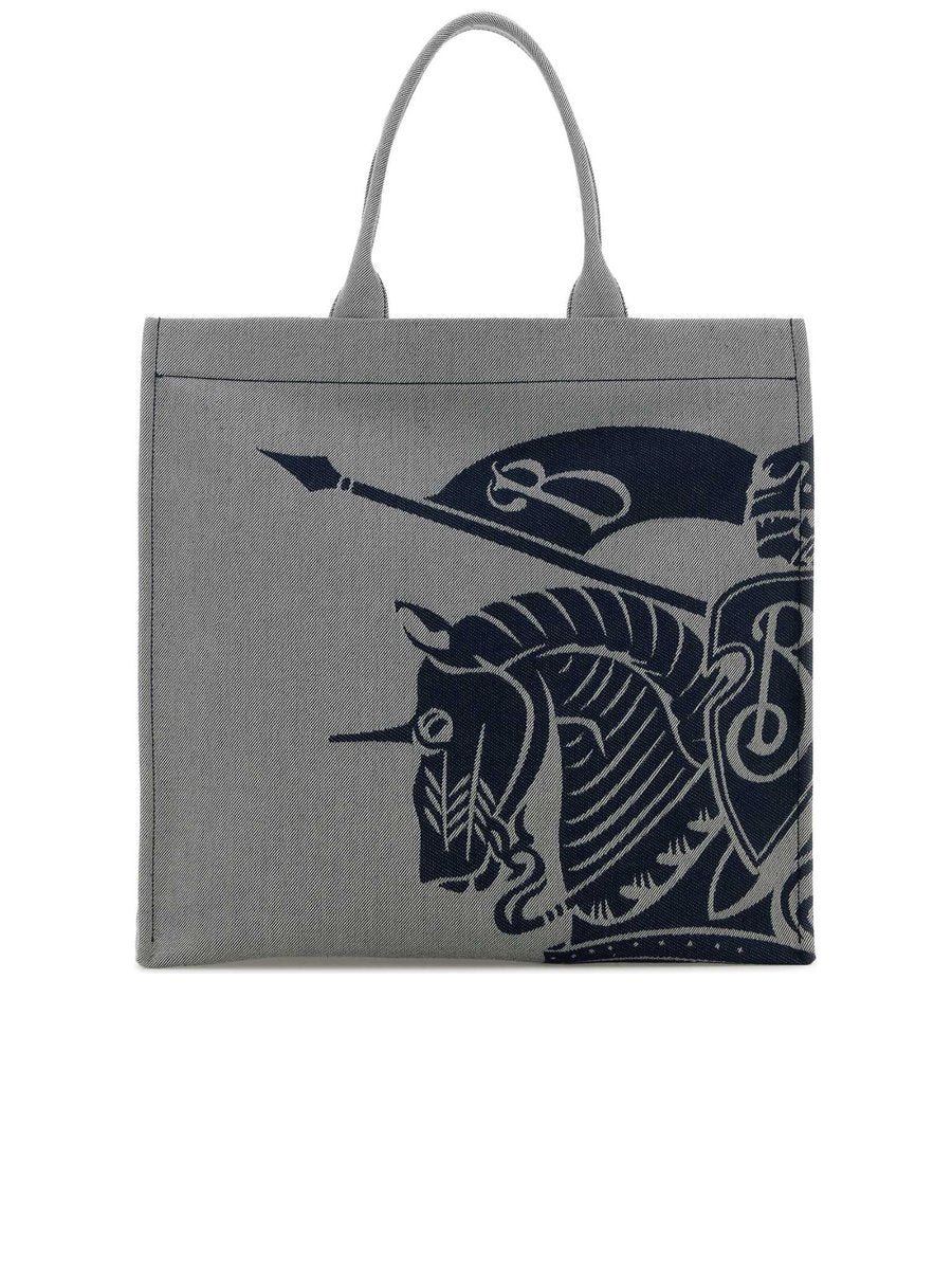 Burberry EKD Canvas Tote Bag