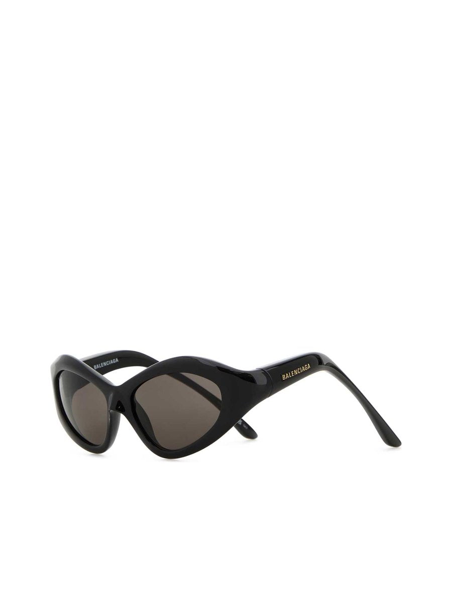 Balenciaga Orbit Cat BB Sunglasses in Black Nylon
