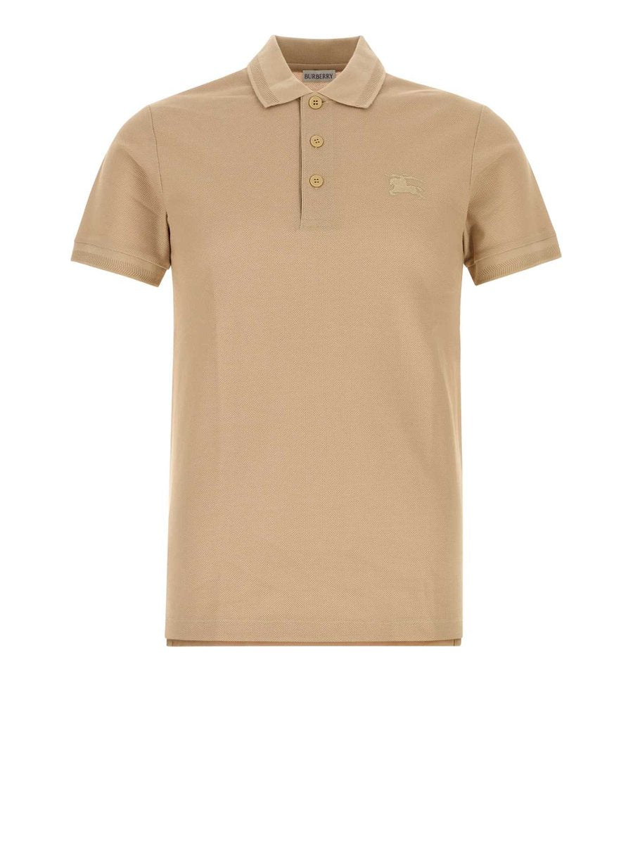 Burberry Eddie T-Shirt in Beige Cotton