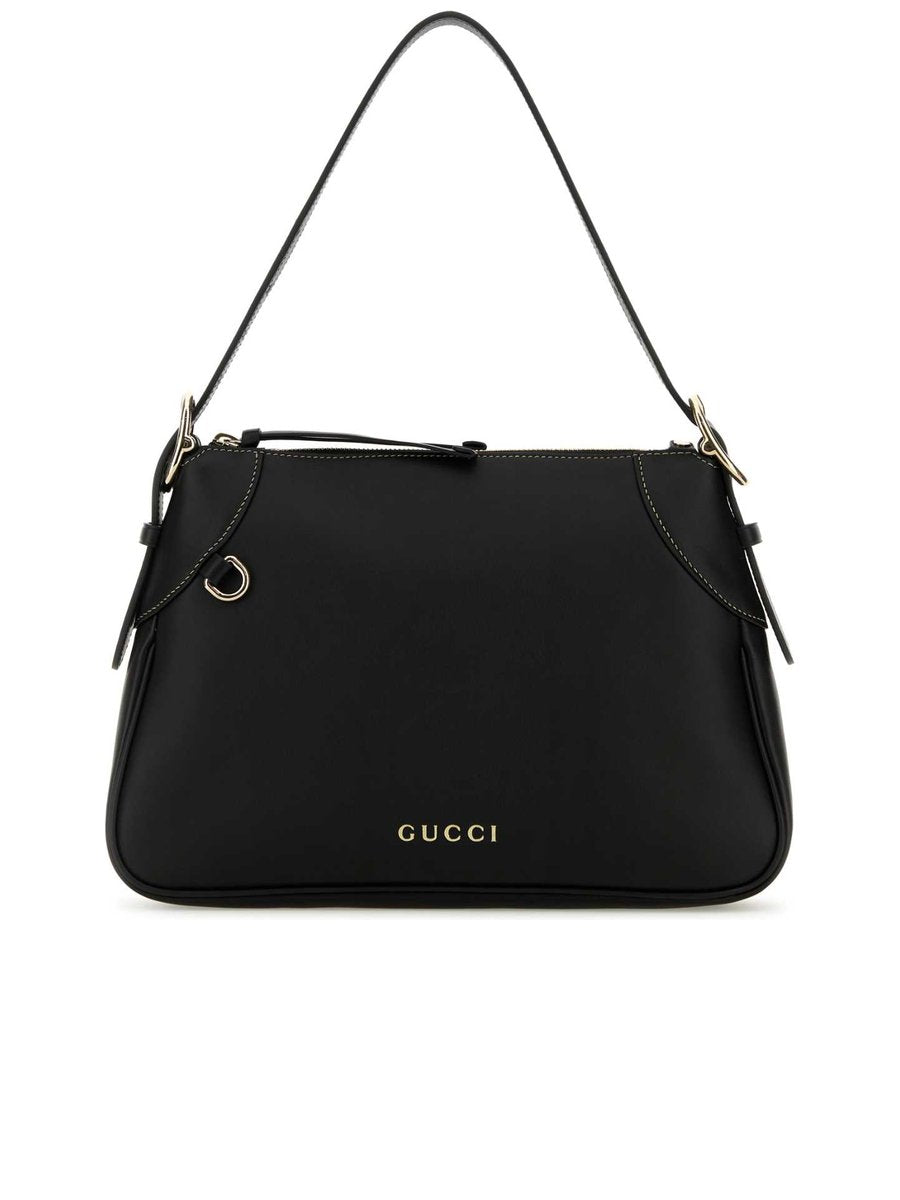 Gucci GG Emblem Medium Shoulder Bag