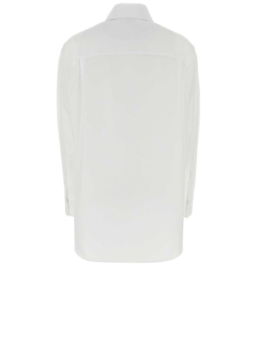 Alexander McQueen Shirt in White Cotton