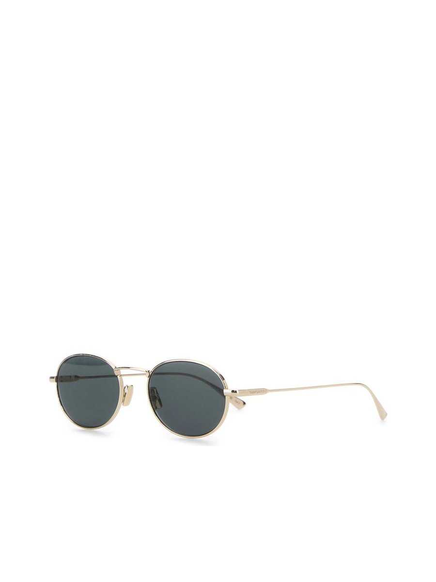 Saint Laurent SL Sunglasses in Silver Acetate