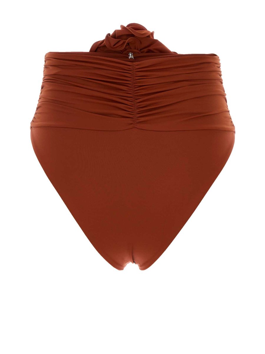 Magda Butrym Bikini Bottom in Red Nylon