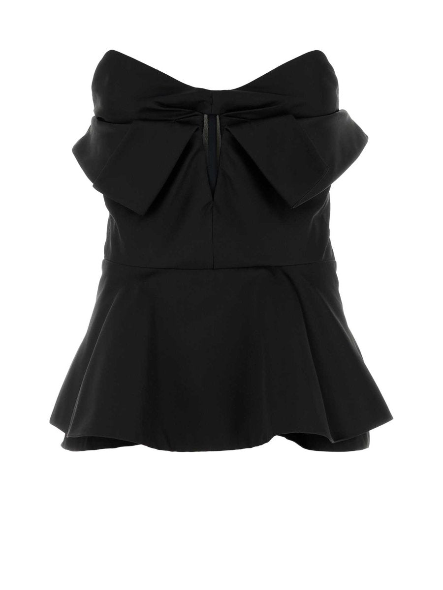 Alexander McQueen Bustier Corset Top in Black