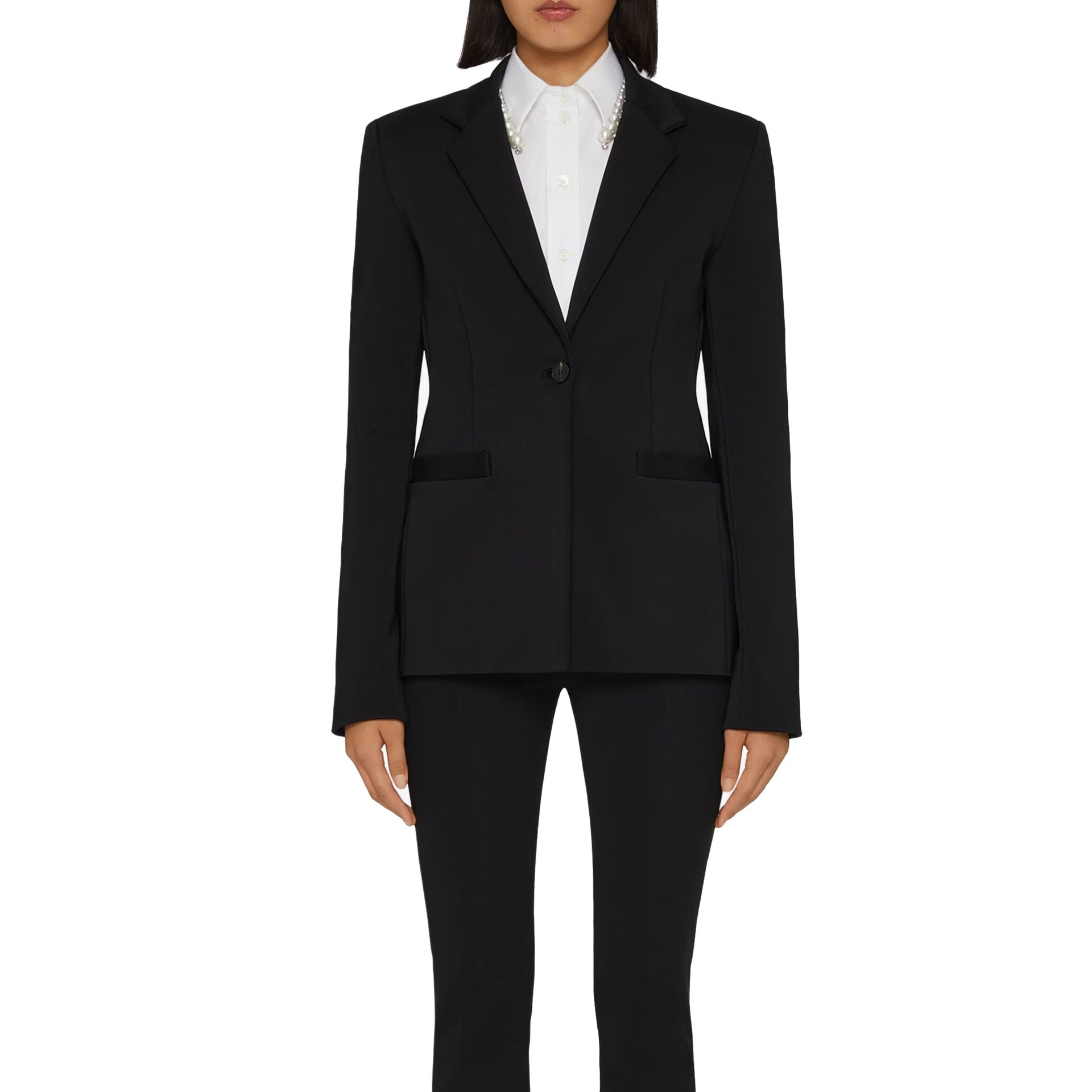 Givenchy Black Slim Fit Tailored Jacket