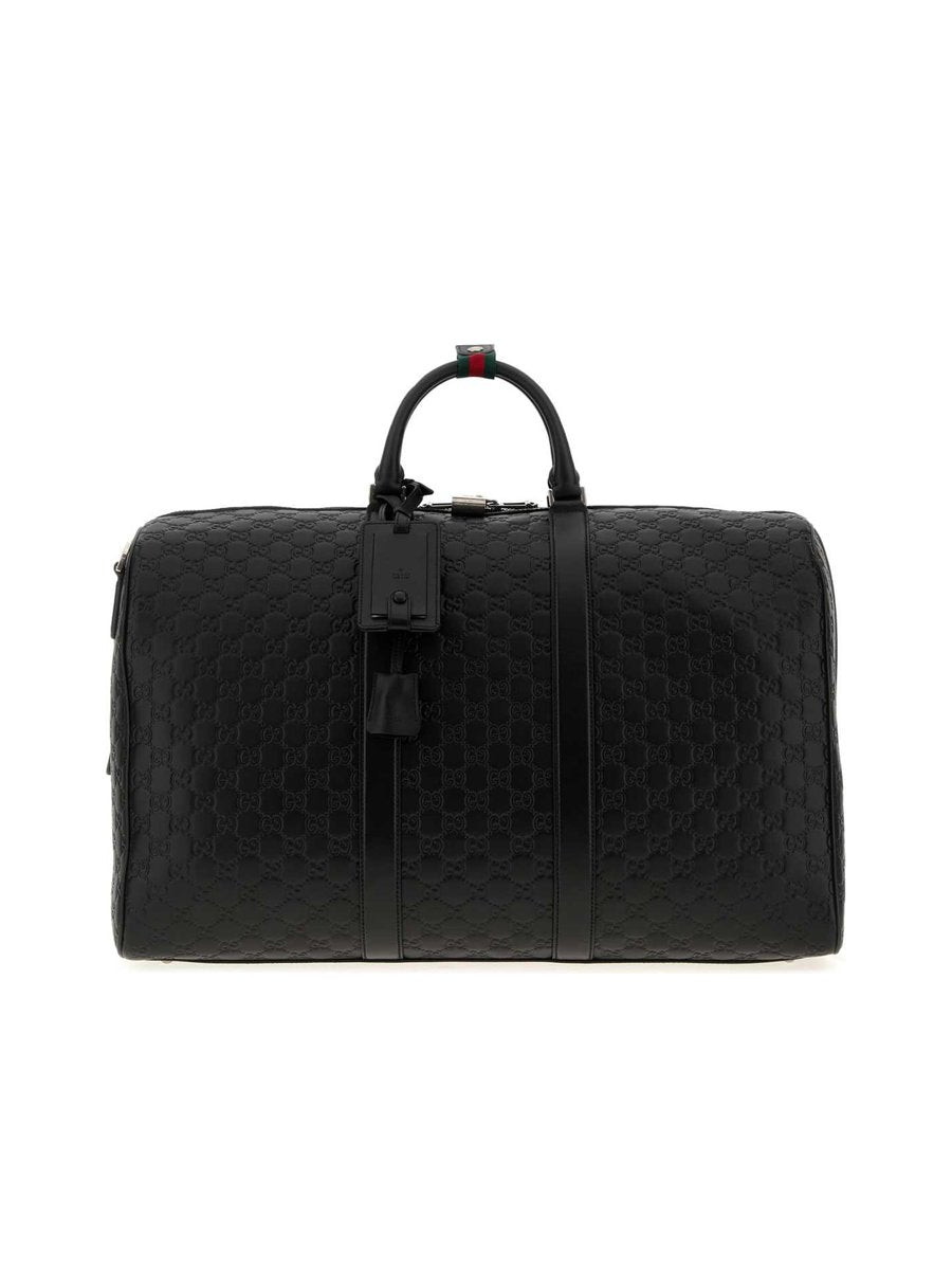 Gucci GG Emblem Large Duffle Bag