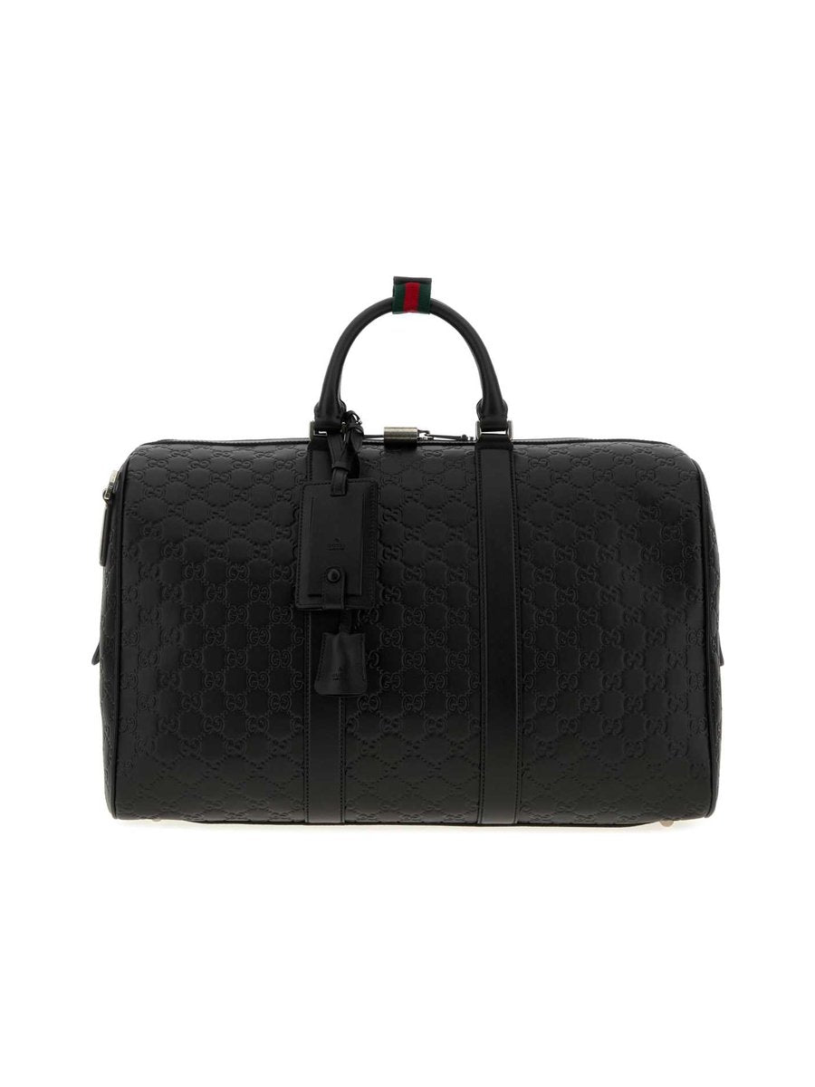 Gucci GG Emblem Medium Duffle Bag