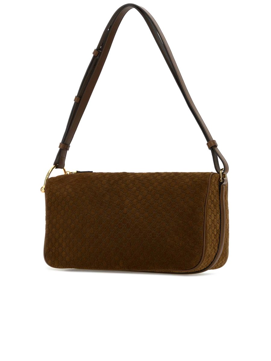 Gucci Half Horsebit Medium Shoulder Bag