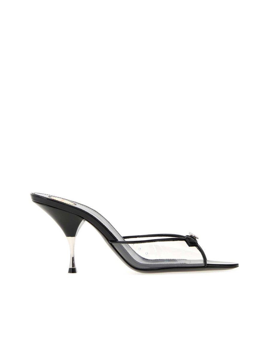 Saint Laurent Gippy Sandals in Transparent PVC