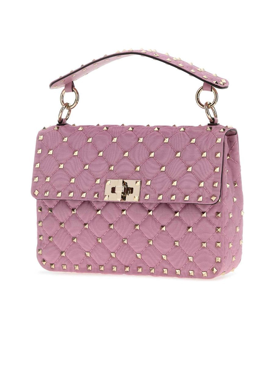 Valentino Garavani Rockstud Fabric Handbag
