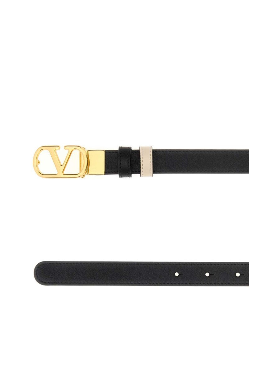Valentino Reversible VLogo Leather Belt