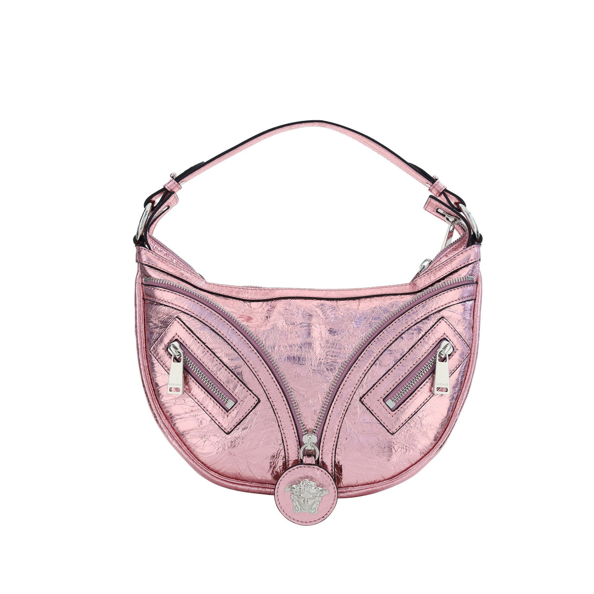 Versace Repeat Hobo Shoulder Bag