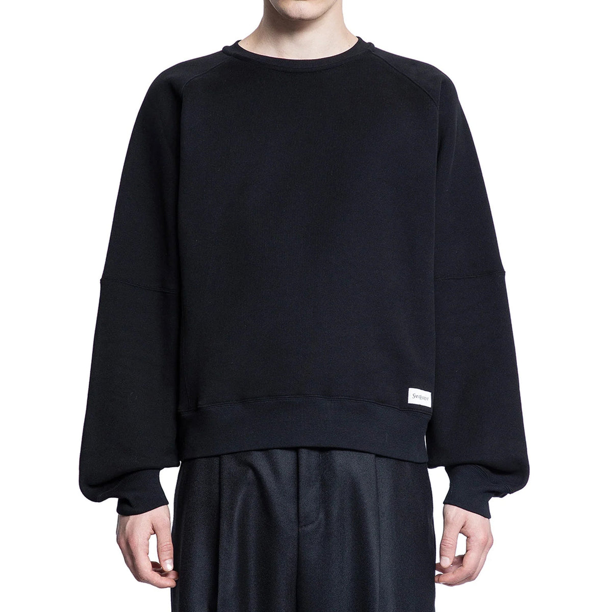 Saint Laurent Cotton Logo Sweatshirt