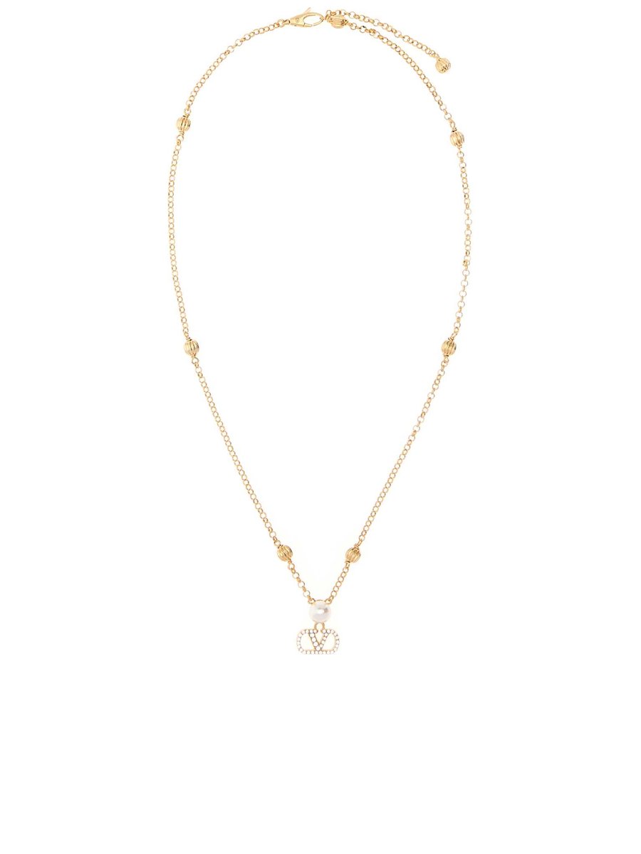 Valentino Garavani Logo Signature Necklace