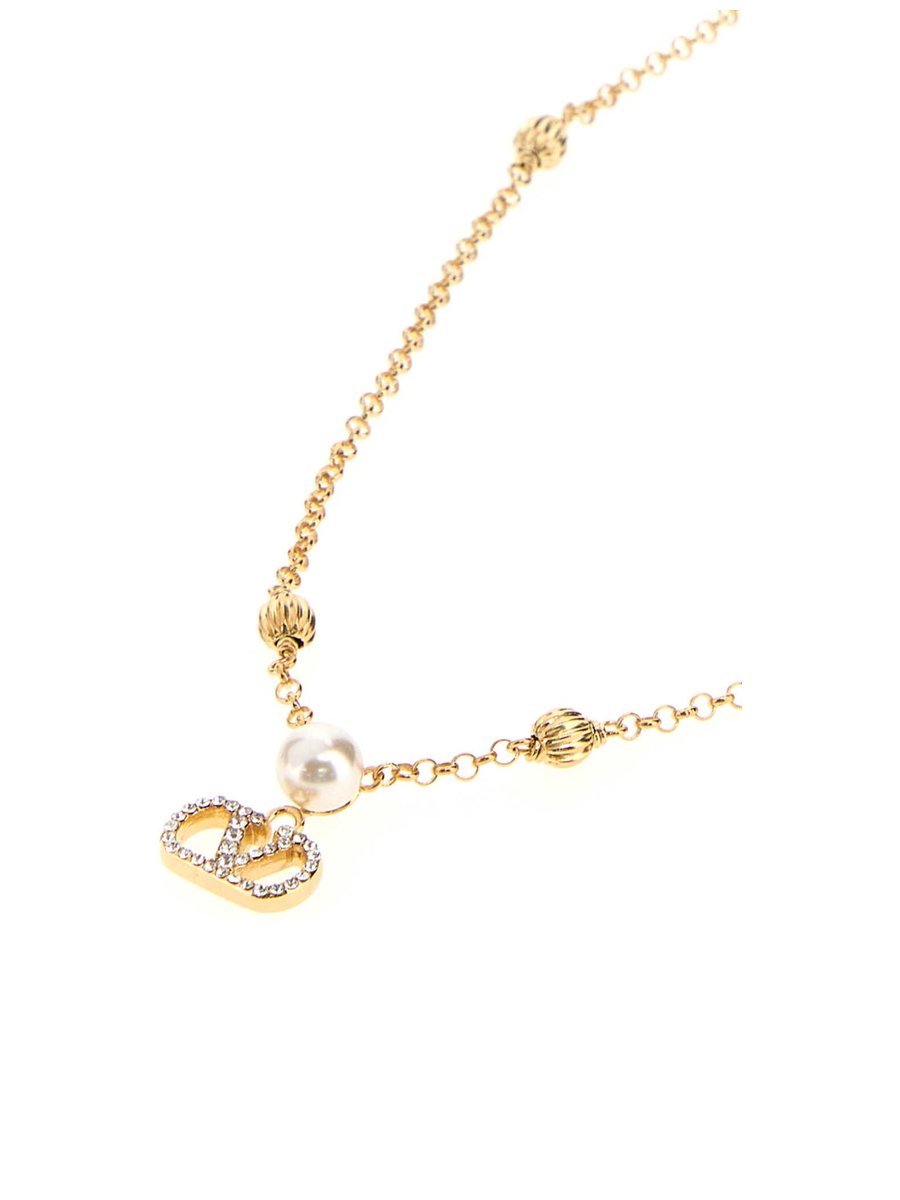 Valentino Garavani Logo Signature Necklace