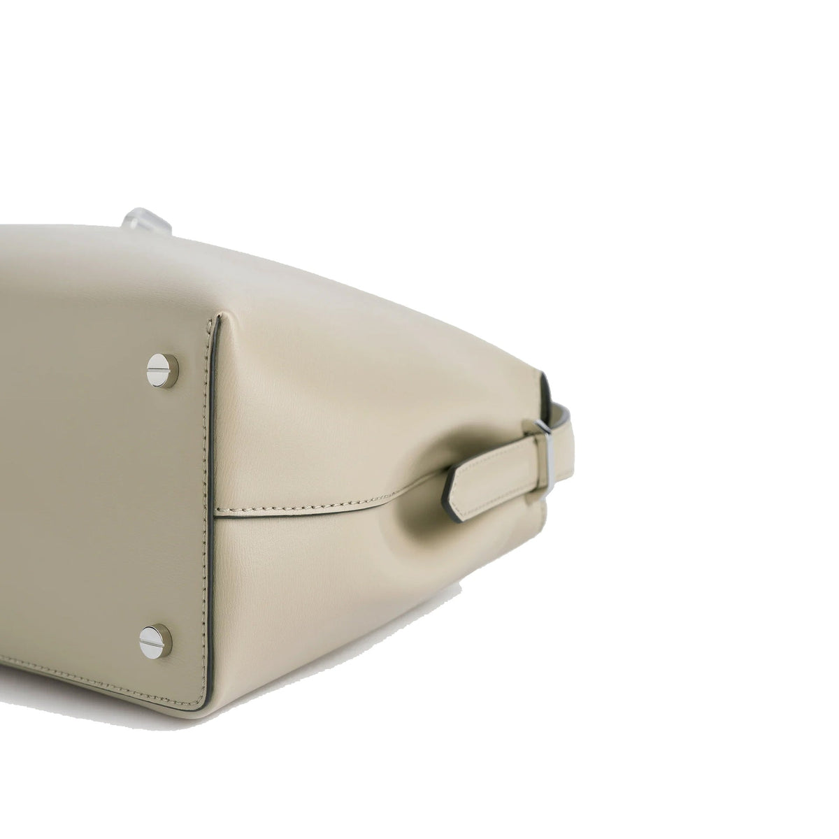 TOTEME T - lock Leather top handle Fawn Bag - WOMEN BAGS - TOTEME - T.Luxy