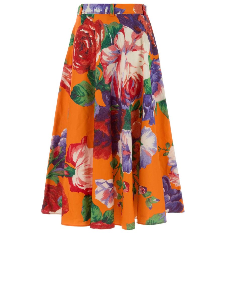 Moschino Skirt in Floral Cotton