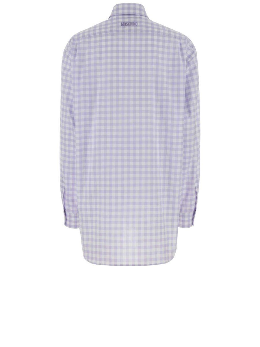 Moschino Checked Shirt in Checked Cotton